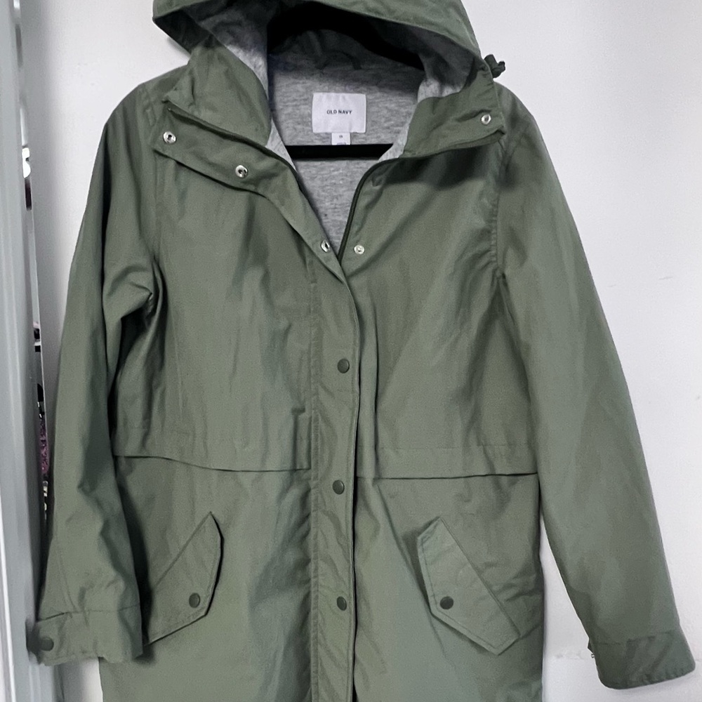 Old Navy Olive Utility Jacket - image 4